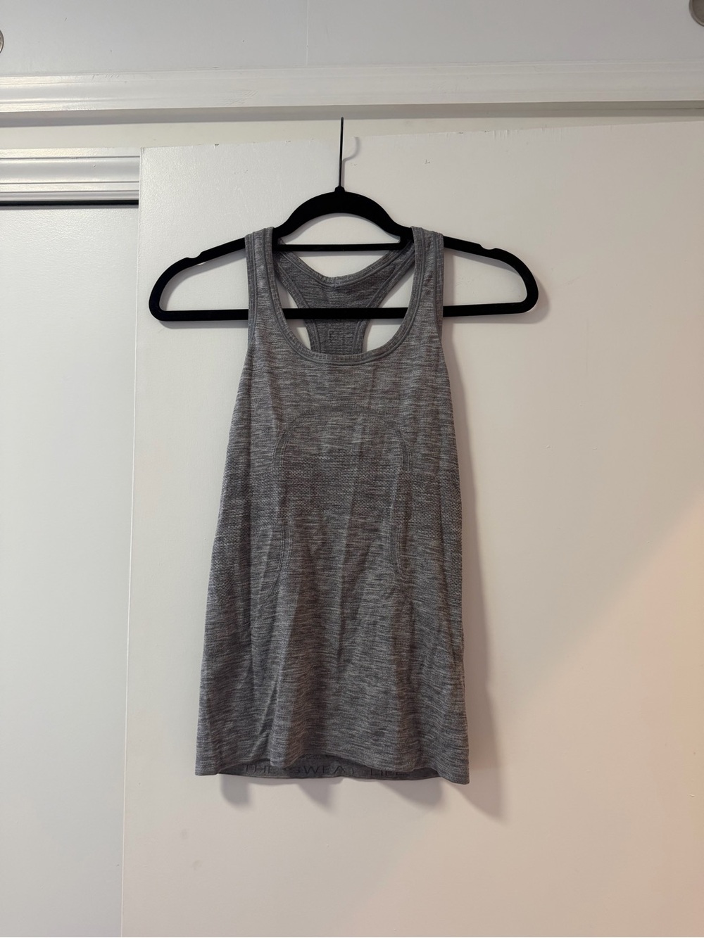 Grey Lululemon Tank Top Sz 4